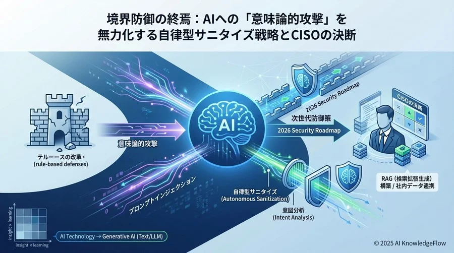技術トレンド：AIによる「インテント（意図）分析」型防御の台頭 - Section Image