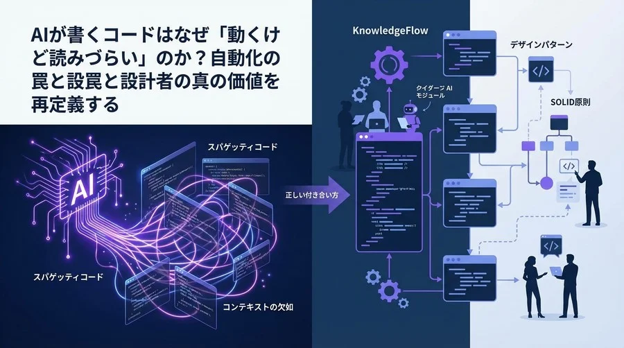 AI生成コードはなぜ「スパゲッティ」になるのか？ChatGPTとデザインパターンの正しい付き合い方