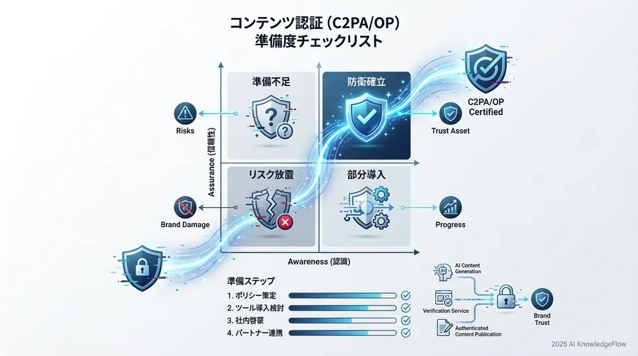 【STEP 3】コンテンツ認証プロトコル導入への組織的土壌 - Section Image 3