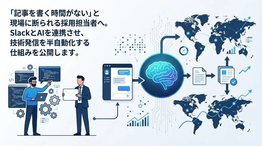 MLOps採用の「書く時間がない」を打破する：エンジニアを疲弊させないAI技術広報の自動化戦略