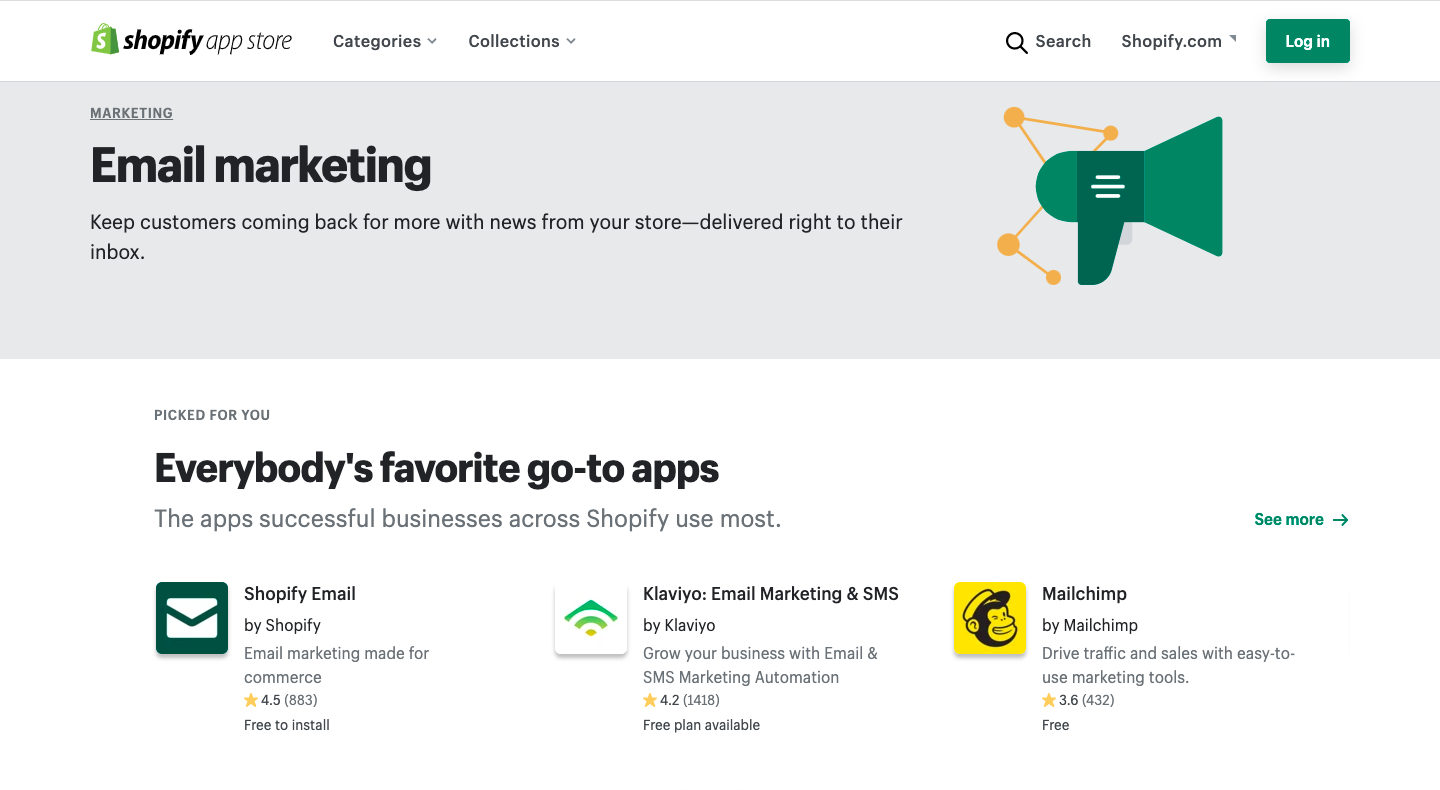 Shopifyには、Shopifyアプリという拡張機能があり、ネットショップに様々な機能を導入することができます。(WordPressのプラグインのようなものです。)予約販売を可能にするアプリやポイント機能を実装するアプリ、チャットボットを導入するアプリなど、様々な機能をネットショップに導入することができます。
