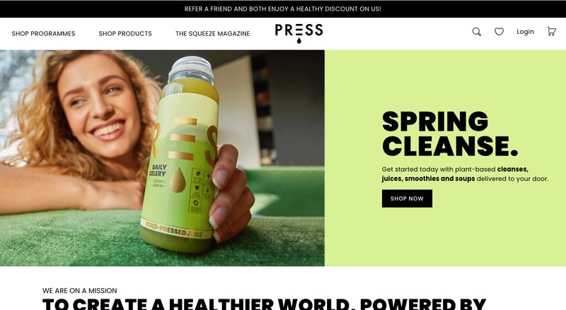 PRESS LONDONは、より多くの人々の暮らしにポジティブで具体的な変化をもたらすため、ロンドンを拠点にスタートした健康食品ブランドです。